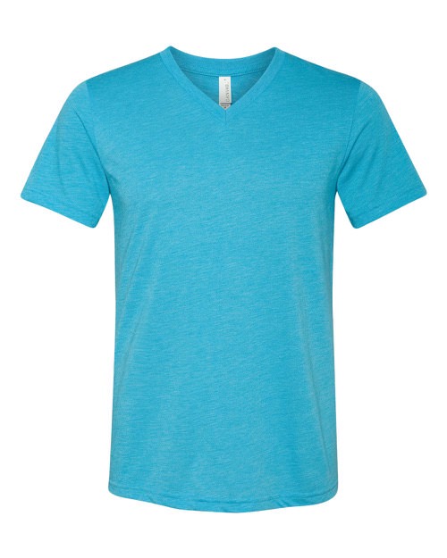 Bella + Canvas - Unisex Triblend Short Sleeve V-Neck Tee