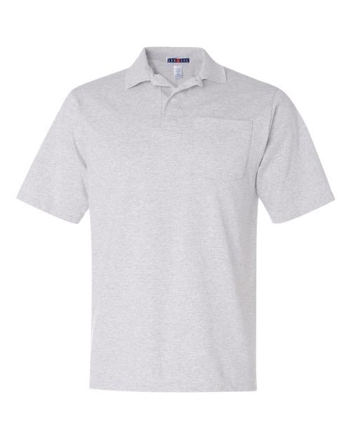 Jerzees - SpotShield Jersey Sport Shirt with a Pocket