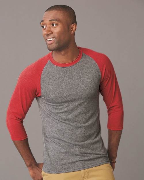 Jerzees - Dri-Power Active Triblend Baseball Raglan T-Shirt