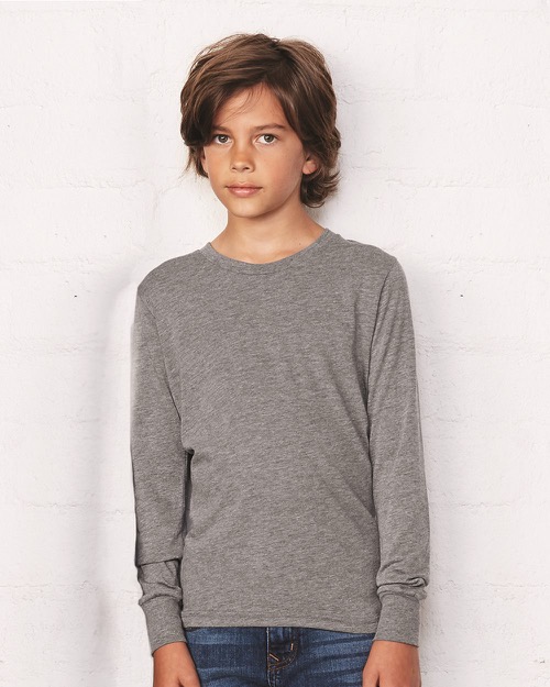 Bella + Canvas - Youth Long Sleeve Jersey Tee