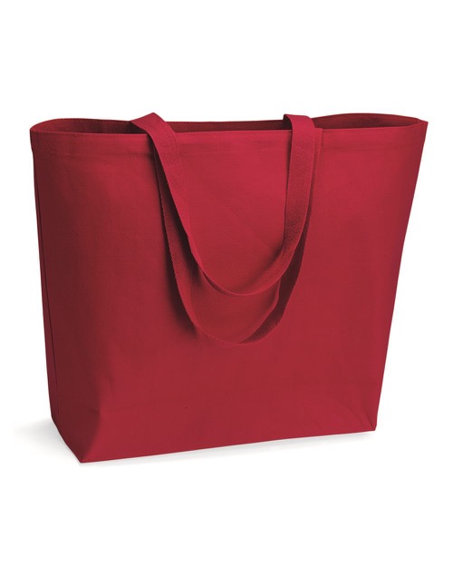 Q-Tees - Tees-24.5L Jumbo Canvas Tote