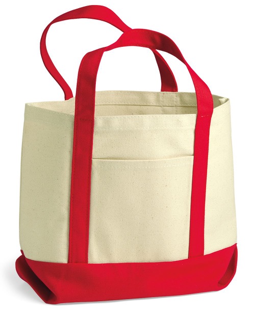 Liberty Bags - 11 Ounce Small Cotton Canvas Boater Tote