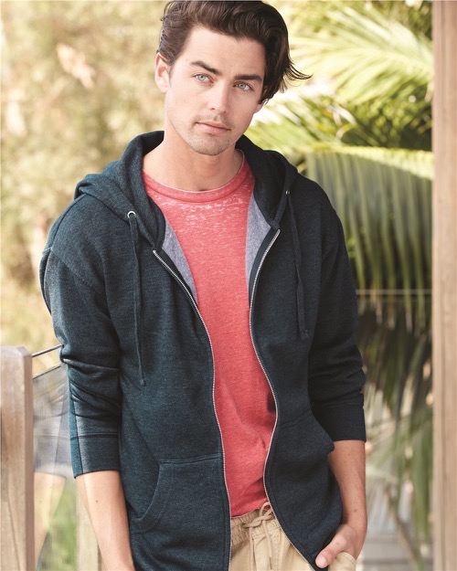 Independent Trading Co. - Midweight Hooded Full-Zip Sweatshirt