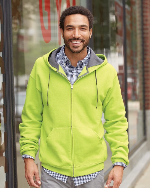 Fruit of the Loom - Sofspun Hooded Full-Zip Sweatshirt