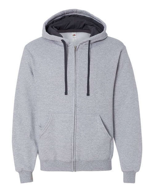Fruit of the Loom - Sofspun Hooded Full-Zip Sweatshirt