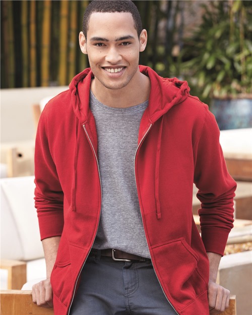 Independent Trading Co. - Full-Zip Hooded Sweatshirt