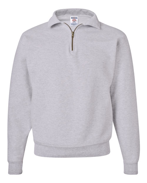 Jerzees - SUPER SWEATS Quarter-Zip Cadet Collar Sweatshirt