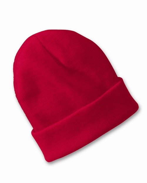 Bayside - USA-Made 12" Knit Beanie