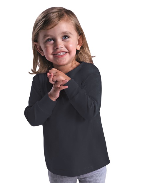 Rabbit Skins - Toddler Long Sleeve Fine Jersey Tee