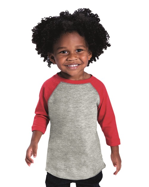 Rabbit Skins - Toddler Baseball Fine Jersey Tee