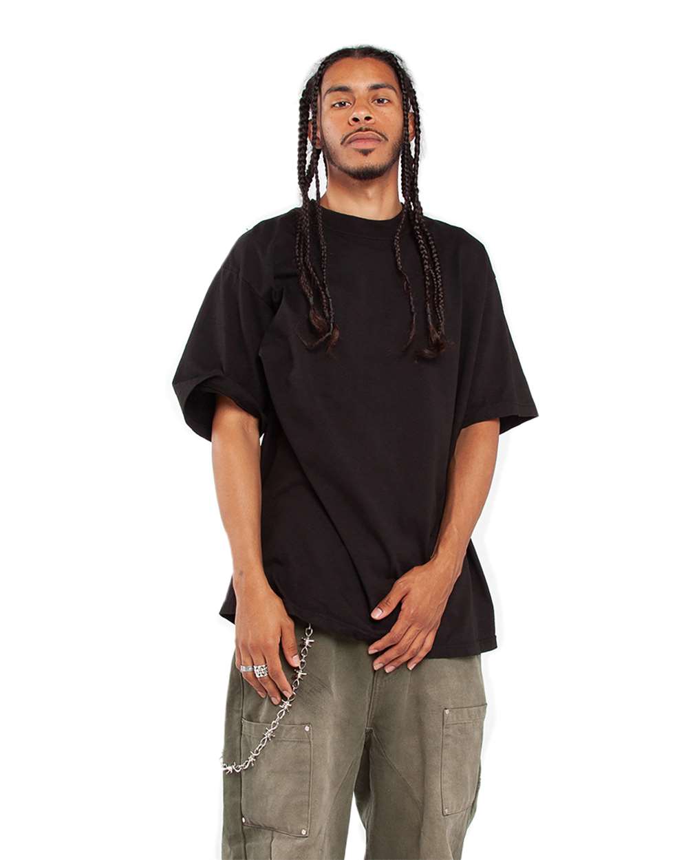 Shaka Wear - Garment-Dyed Crewneck T-Shirt