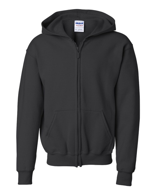 Gildan - Heavy Blend Youth Full-Zip Hooded Sweatshirt
