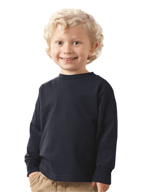 Rabbit Skins - Toddler Long Sleeve Cotton Jersey Tee