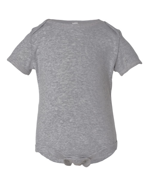 Bella + Canvas - Infant Baby Rib Short Sleeve Creeper
