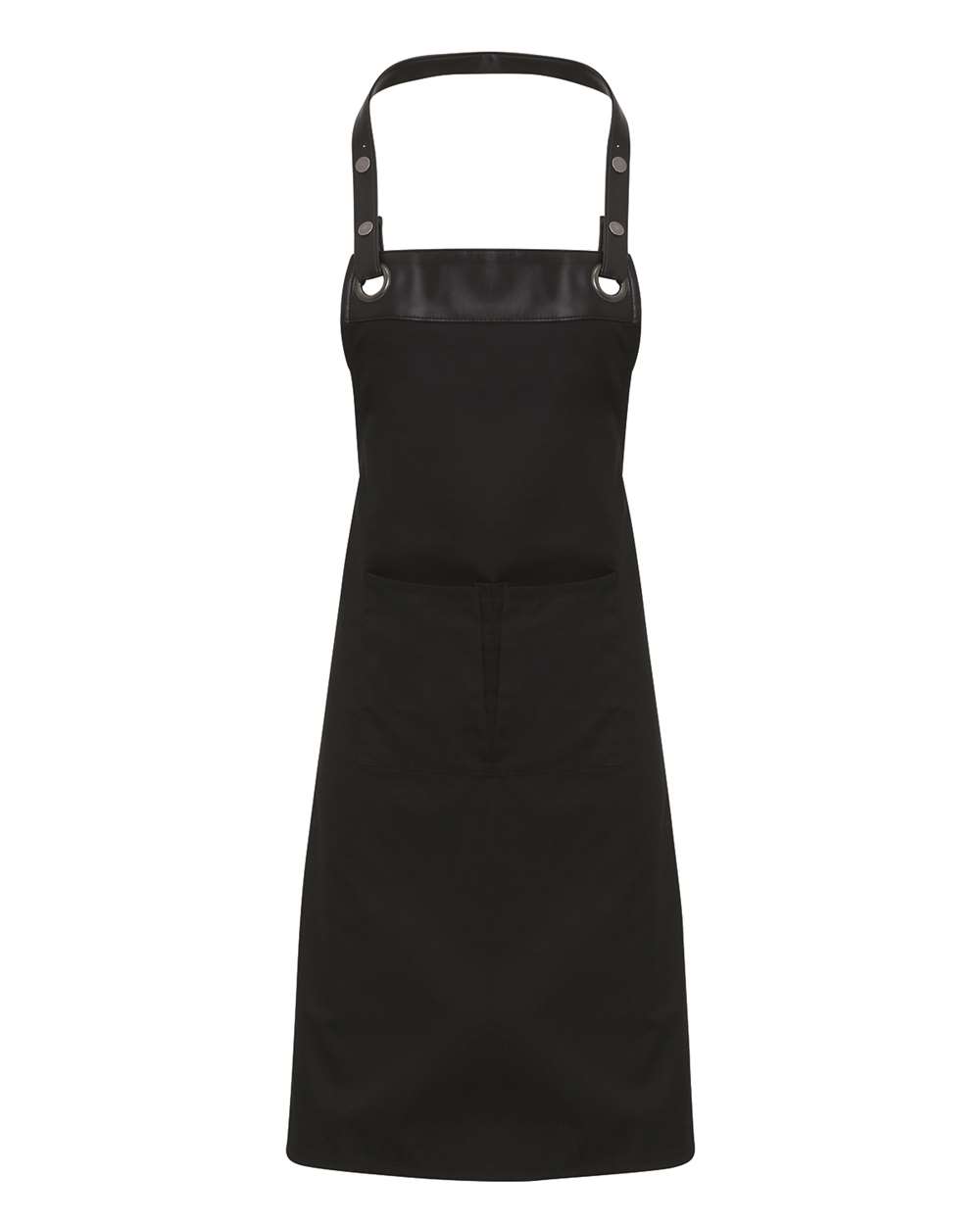 Artisan Collection by Reprime - Espresso Bib Apron with Pockets