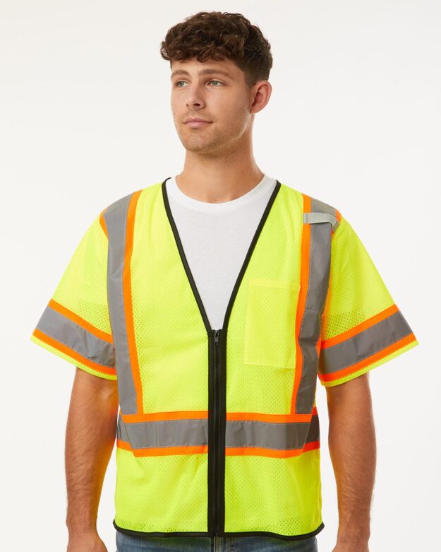 Kishigo - Class 3 Mesh Zippered Vest