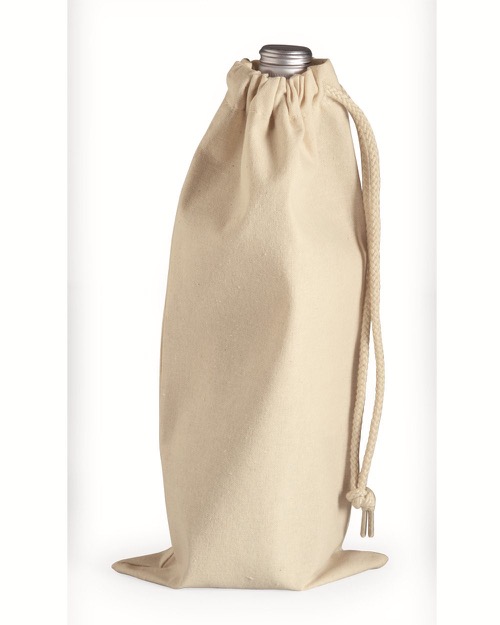 Liberty Bags - 10 Ounce Cotton Canvas Drawstring Wine Bag