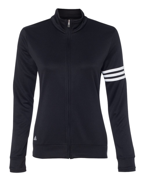 Adidas - Golf Women's ClimaLite 3-Stripes French Terry Full-Zip Jacket