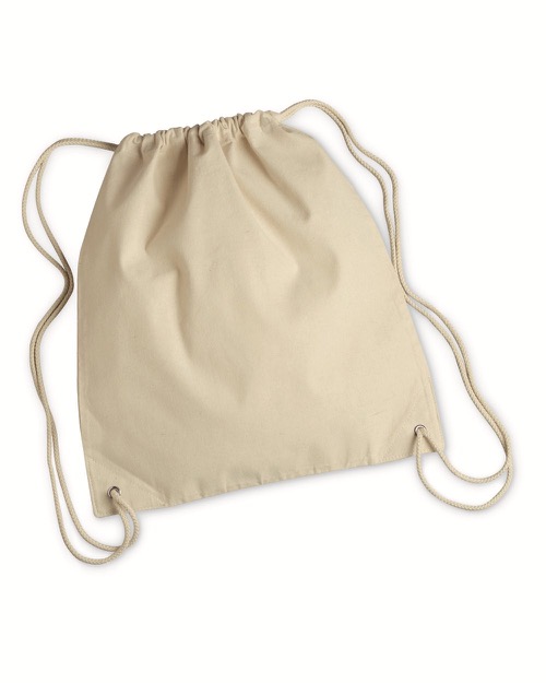 Liberty Bags - 10 Ounce Cotton Canvas Drawstring Backpack