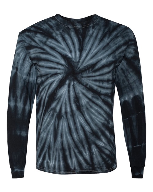 Dyenomite - Cyclone Vat-Dyed Pinwheel Long Sleeve T-Shirt