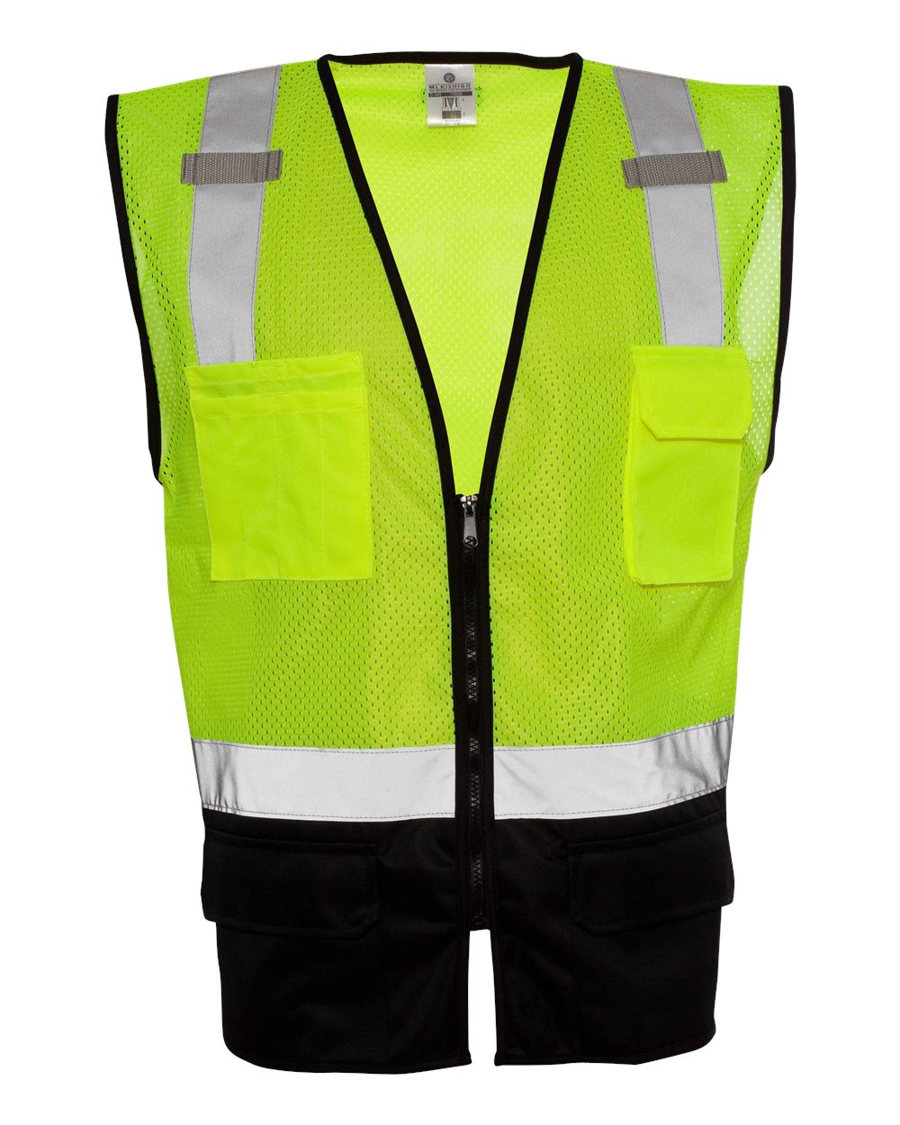 Kishigo - Black Bottom Mesh Class 2 Vest