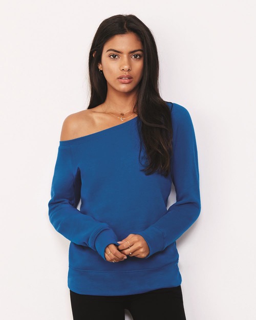 Bella + Canvas - Women's Sponge Fleece Wideneck Sweatshirt
