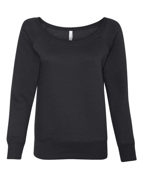 Bella + Canvas - Women's Sponge Fleece Wideneck Sweatshirt