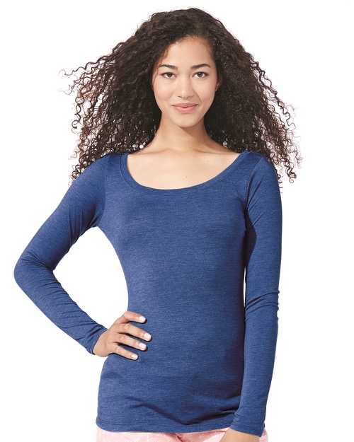 Next Level - Women's Triblend Long Sleeve Scoop