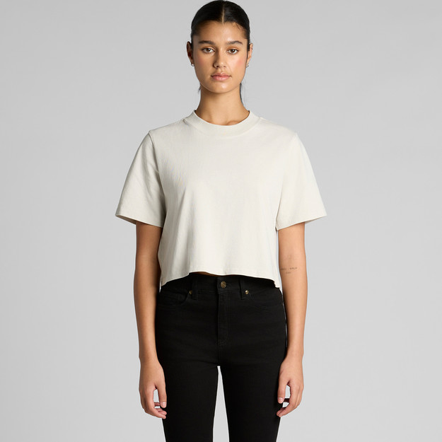 AS Colour - Womens Heavy Faded Crop Tee