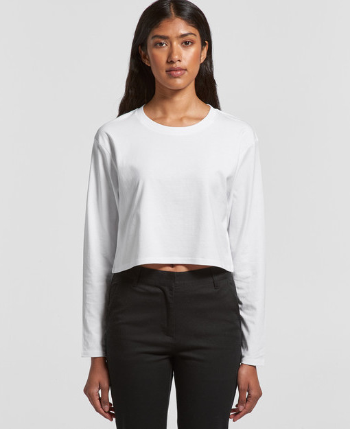 AS Colour - Women's Crop L/S Tee