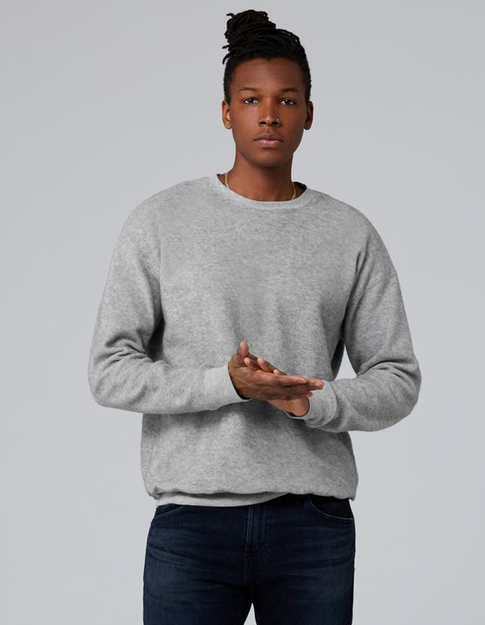 Bella + Canvas - Unisex Sueded Drop Shoulder Sweatshirt
