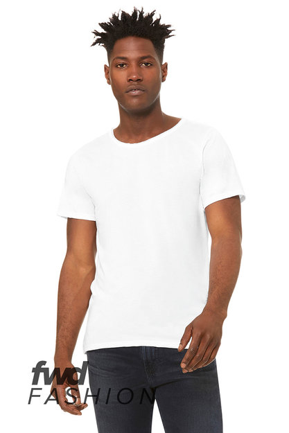 Bella + Canvas - Unisex Tri-blend Raw Neck Tee