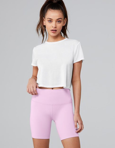 Bella + Canvas - Womens High Waist Biker Short