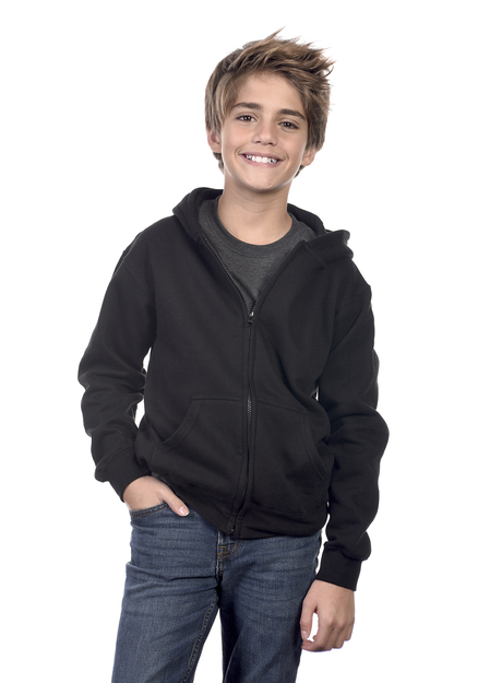 Cotton Heritage - Youth Full-Zip Hoodie