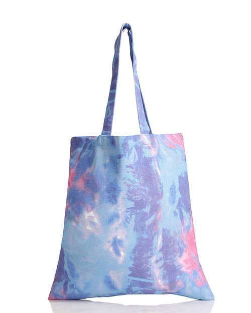 DTLA Print - High Quality Tie-Dye Canvas Tote Bag