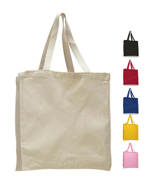 DTLA Print - Heavy Canvas Wholesale Tote bags With Full Gusset
