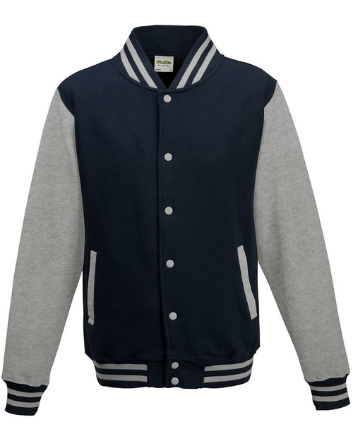 Just Hoods By AWDis - Men's 80/20 Heavyweight Letterman Jacket