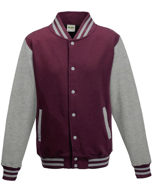 Just Hoods By AWDis - Men's 80/20 Heavyweight Letterman Jacket