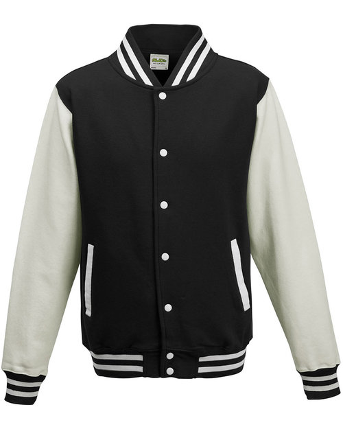 Just Hoods By AWDis - Youth 80/20 Heavyweight Letterman Jacket