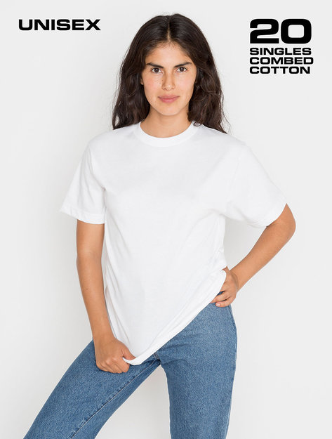 Los Angeles Apparel - S/S Crew Neck 6.0 Oz Heavy Tee