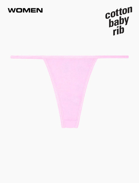 Los Angeles Apparel - Baby Rib Thong