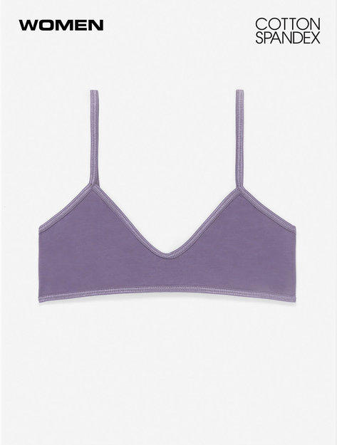 Los Angeles Apparel - Cnt Spandex Spaghetti Bralette