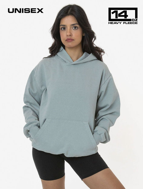 Los Angeles Apparel - L/S Heavy Fleece Hood Po 14 Oz