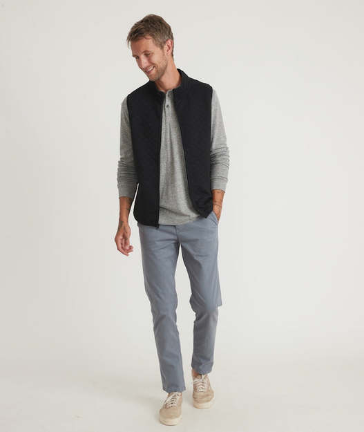 Marine Layer - Mens Corbet Full Zip Vest