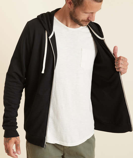 Marine Layer - Mens Lined Hoodie