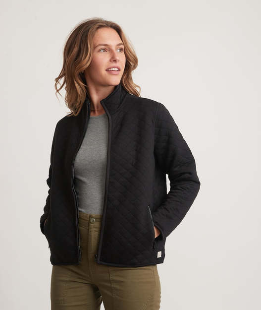 Marine Layer - Womens Corbet Full Zip Jacket
