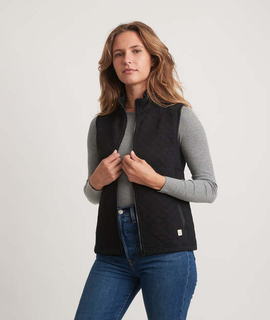 Marine Layer - Womens Corbet Full Zip Vest