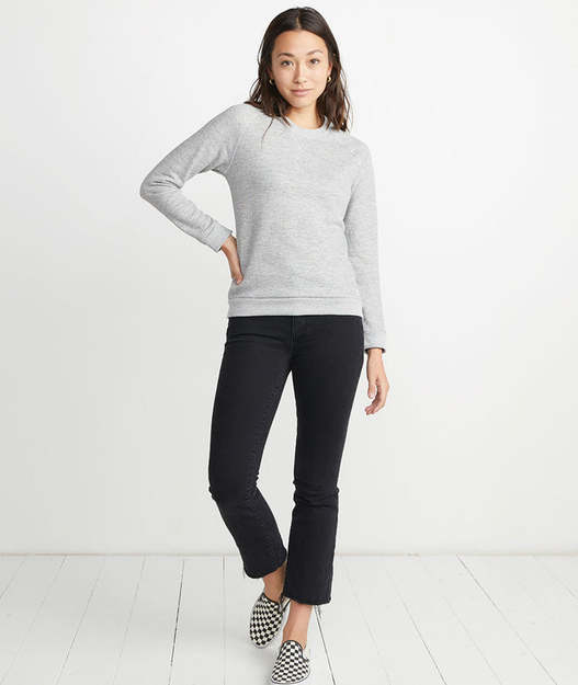 Marine Layer - Womens Sherpa Crew Pullover