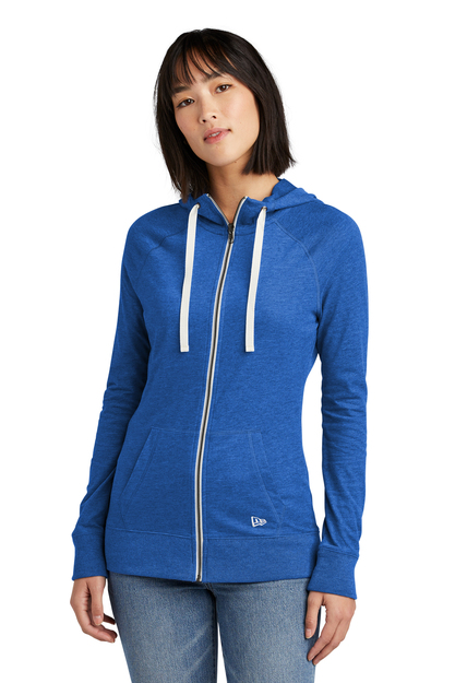 New Era - Ladies Sueded Cotton Blend Full-Zip Hoodie