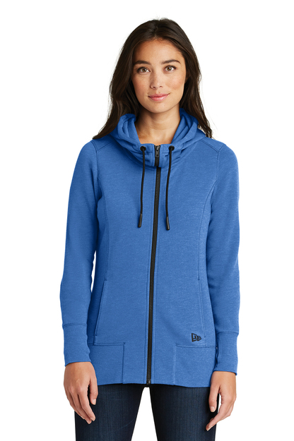 New Era - Ladies Tri-Blend Fleece Full-Zip Hoodie